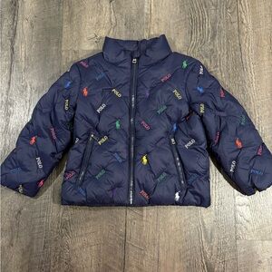 Polo by Ralph Lauren Kids Navy Puffer Coat
